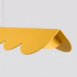 BISCUIT 130 žltá LED 4000K závesná lampa small 6