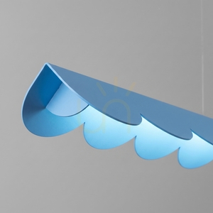 BISCUIT 130 modrá LED 4000K závesná lampa small 3