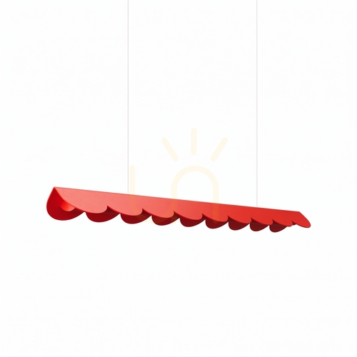 Skontrolujte BISCUIT 100 červená LED 3000K závesná lampa