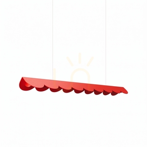 BISCUIT 100 červená LED 3000K závesná lampa small 0