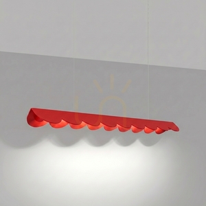 BISCUIT 100 červená LED 4000K závesná lampa small 2
