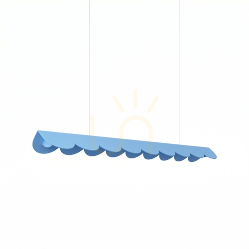 Skontrolujte BISCUIT 100 modrá LED 4000K závesná lampa.