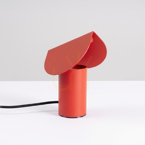 Skontrolujte BISCUIT červená LED stolová lampa 3000K