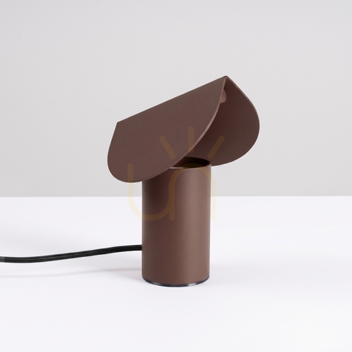 Skontrolujte BISCUIT hnedá LED stolová lampa 3000K