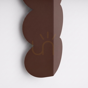 Nástenné svietidlo BISCUIT hnedé small 5