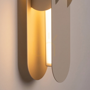 CHAIN 91 taupe LED nástenné svietidlo 3000K small 3