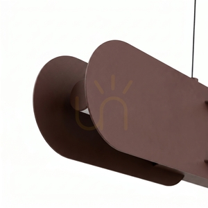 Závesné svietidlo CHAIN 91 Thoro hnedé LED 3000K stmievateľné small 4
