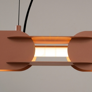 CHAIN 91 mocca LED 3000K závesné svietidlo small 3
