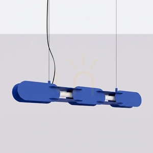 Závesné svietidlo Thoro CHAIN 91 ultramarínové LED 3000K small 1