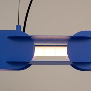 Závesné svietidlo Thoro CHAIN 91 ultramarínové LED 3000K small 3