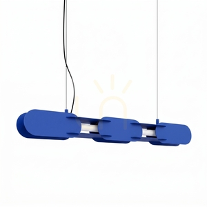 Závesné svietidlo Thoro CHAIN 91 ultramarínové LED 3000K small 0