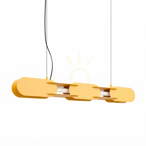 Skontrolujte CHAIN 91 žltá LED závesná lampa 3000K