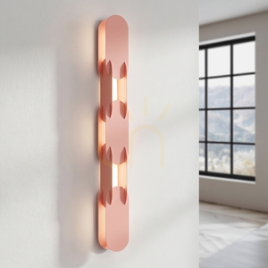 CHAIN 91 broskyňová LED nástenná lampa 4000K small 2