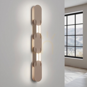 LED nástenné svietidlo CHAIN 91 taupe 4000K small 2