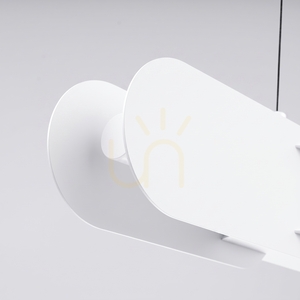 Závesné svietidlo CHAIN 91 biela LED 4000K small 4