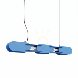 CHAIN 91 modrá LED 4000K závesná lampa small 0