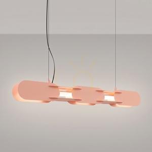 CHAIN 91 broskyňová LED závesná lampa 4000K small 2