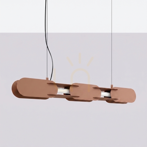 Skontrolujte CHAIN 91 mocca LED 4000K závesné svietidlo