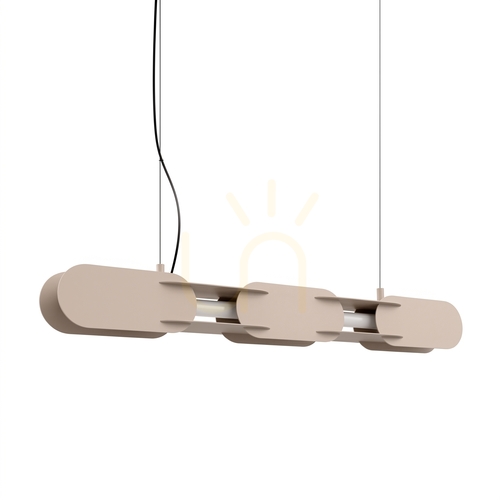 Skontrolujte Závesné svietidlo CHAIN 91 taupe LED 4000K