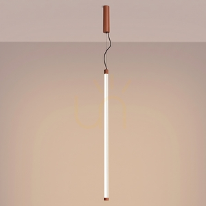 TRANG 100 okrovo červená LED závesná lampa 3000K small 3