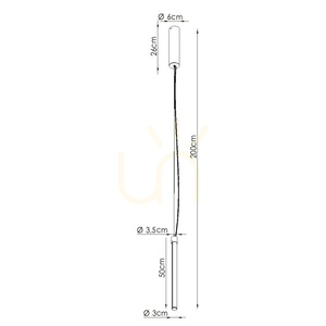 Závesné svietidlo TRANG 50 peach LED 4000K small 6