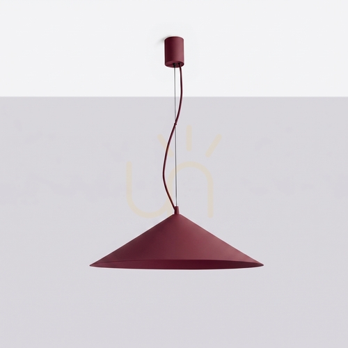 Skontrolujte Závesné svietidlo FINT burgundy LED 3000K