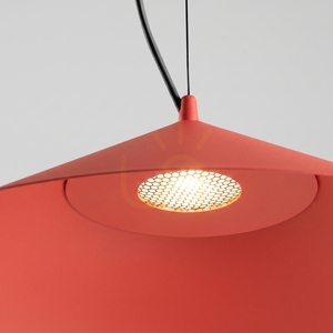Závesná lampa FINT červená LED 3000K small 4