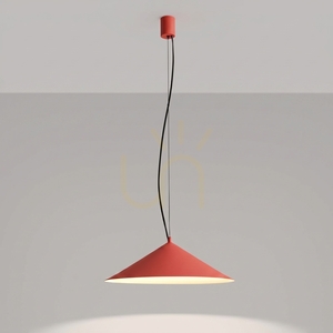 Závesná lampa FINT červená LED 3000K small 8