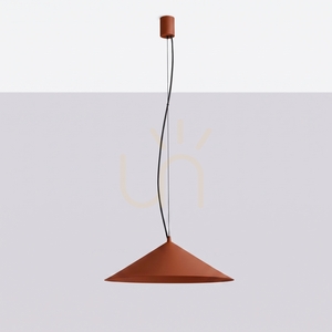 FINT okrovo červená LED závesná lampa 3000K small 7