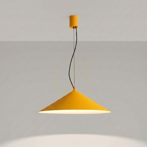 Žltá závesná lampa FINT LED 3000K small 2