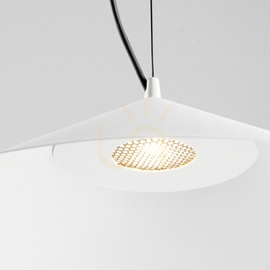 Závesná lampa FINT biela LED 4000K small 4
