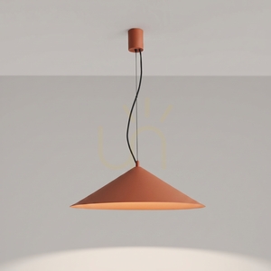 FINT okrovo červená LED 4000K závesná lampa small 2