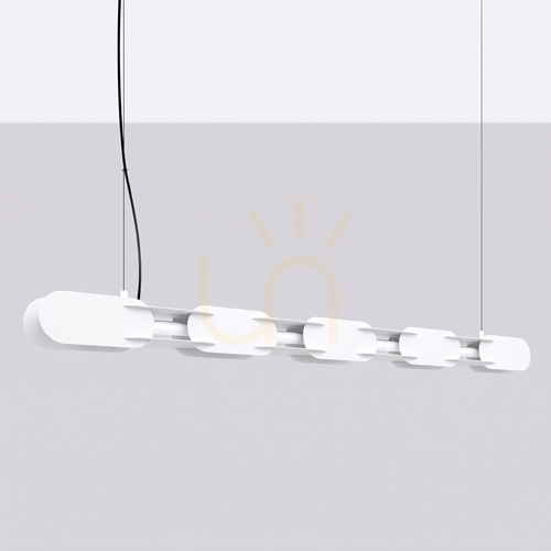 Skontrolujte CHAIN 158 závesná lampa biela LED 3000K