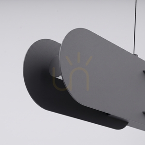 Závesné svietidlo CHAIN 158 čierne LED 3000K small 4