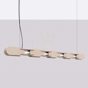 Závesné svietidlo CHAIN 158 taupe LED 4000K small 1