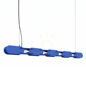 CHAIN 158 ultramarínová LED 4000K závesná lampa small 0