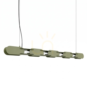 CHAIN 158 závesné svietidlo olivovo zelená LED 4000K small 0