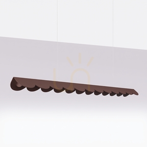BISCUIT 130 hnedá LED 4000K závesná lampa small 1