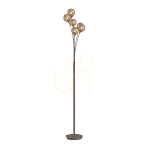 GRETA Stojacia lampa 398-48 Rust 6xG9 small 1