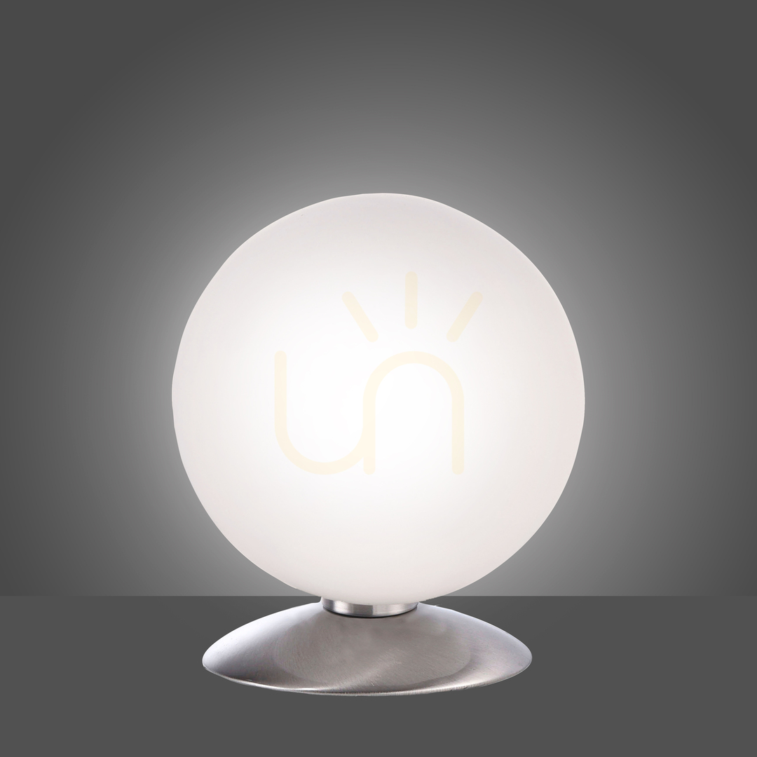 Šou Stolová lampa BUBBA 4013-55 Silver 1xG9 Stolová lampa BUBBA 4013-55 Silver 1xG9