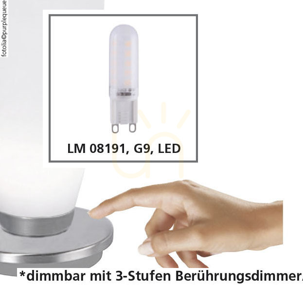 Šou Stolová lampa BUBBA 4013-60 Brown 1xG9 Stolová lampa BUBBA 4013-60 Brown 1xG9
