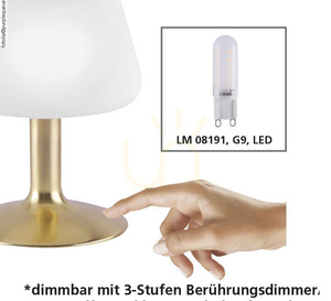 Stolová lampa TILL 4078-60 Mosadz 1xG9 9 Stolová lampa TILL 4078-60 Mosadz 1xG9 small 9
