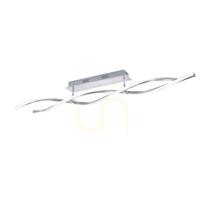 POLINA Plafond 9143-55 Silver 2xLED small 11