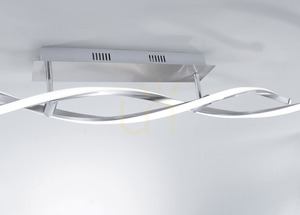 POLINA Plafond 9143-55 Silver 2xLED small 8