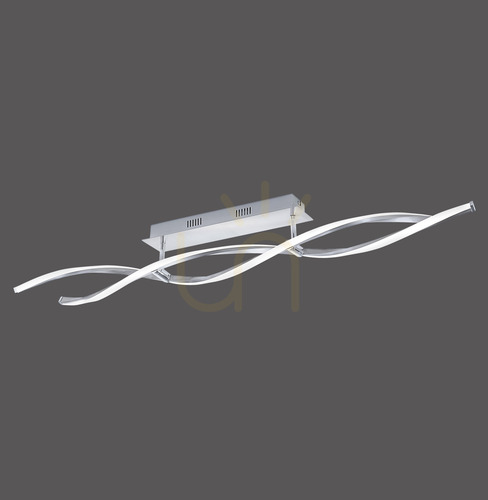 Skontrolujte POLINA Plafond 9143-55 Silver 2xLED