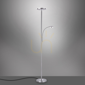 Stojacia lampa HANS 11709-55 Silver 2xLED small 4