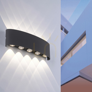 LED nástenné svietidlo Paul Neuhaus CARLO 9489-13, antracitové, 27 cm, IP54 small 2