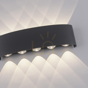 LED nástenné svietidlo Paul Neuhaus CARLO 9489-13, antracitové, 27 cm, IP54 small 8