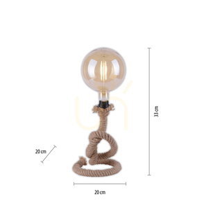 Stolová lampa ROPE 15480-18 Black 1xE27 7 Stolová lampa ROPE 15480-18 Black 1xE27 small 7