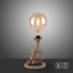 Stolová lampa ROPE 15480-18 Black 1xE27 9 Stolová lampa ROPE 15480-18 Black 1xE27 small 9